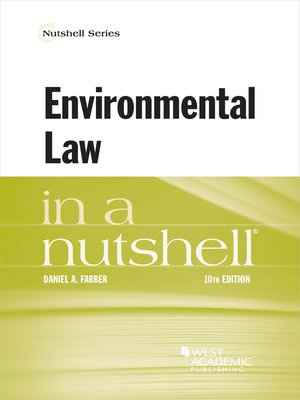 cover image of Farber's Environmental Law in a Nutshell